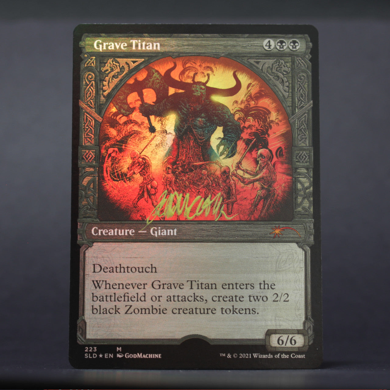 Magic The Gathering, Grave Titan Artist Proofs