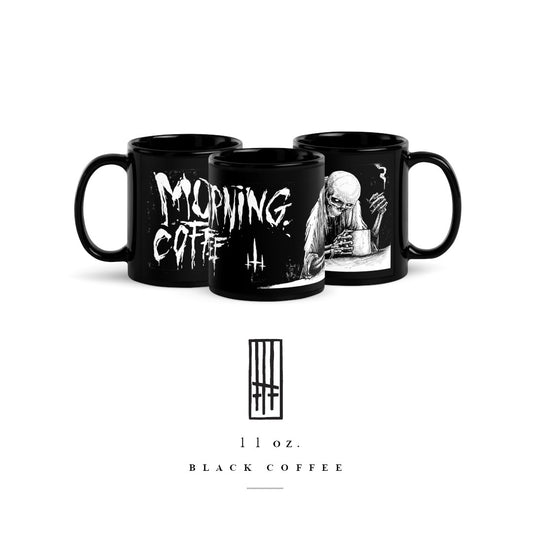 Black Coffee Mug