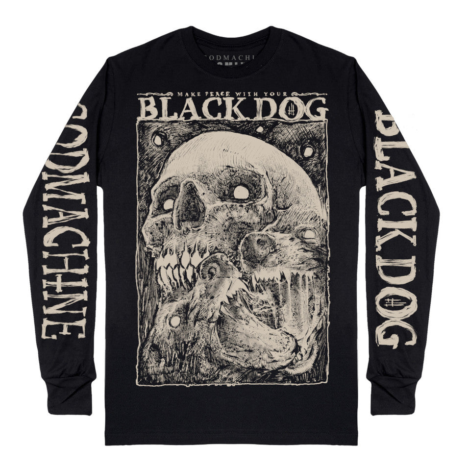 Black Dog Classic Unisex Long Sleeve T-Shirt