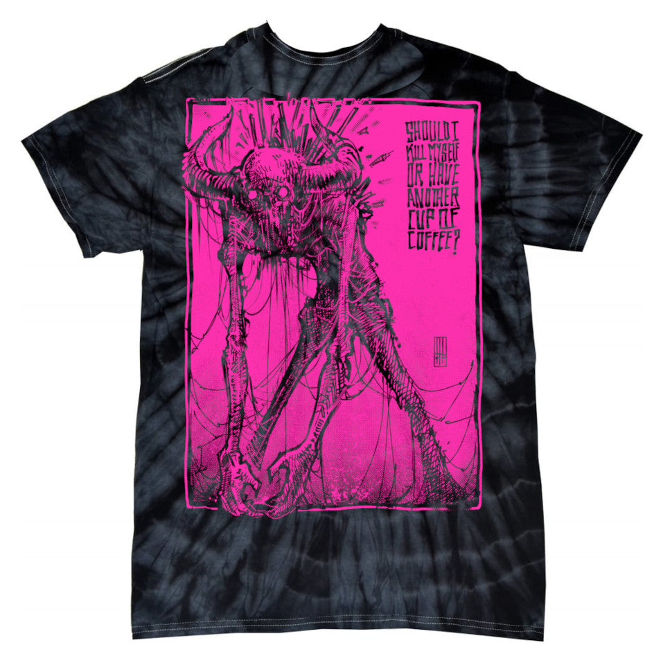 Coffee & Philosophy: Camus Limited Edition Premium Tie Dye T-Shirt