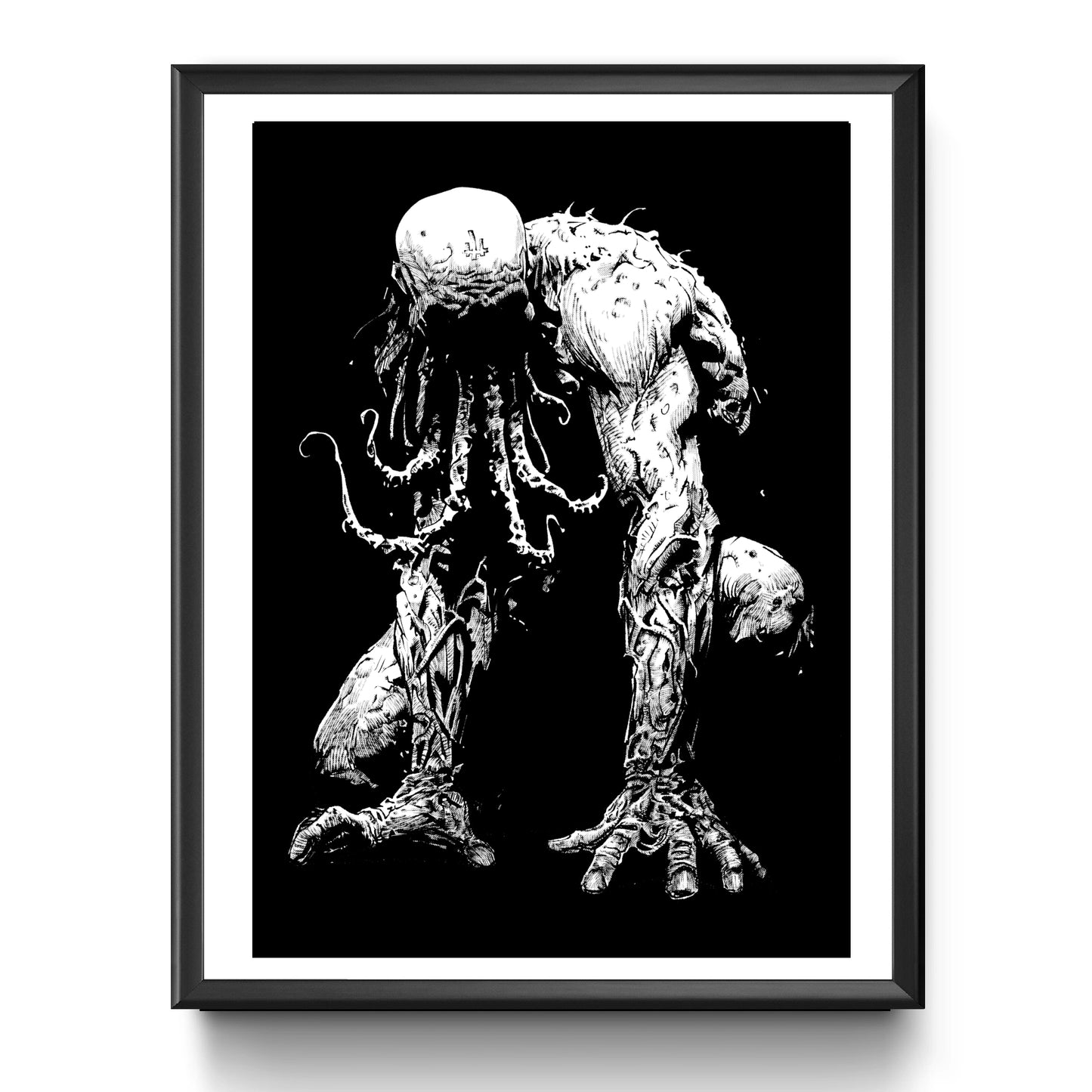 Cthulu A4 Art Print