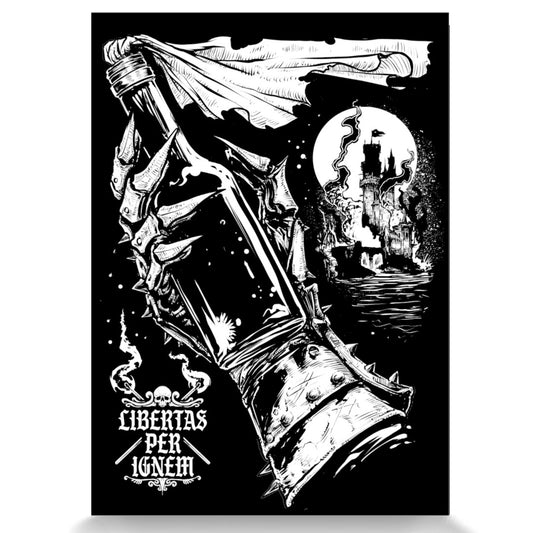 Freedom Through Fire A3 Art Print