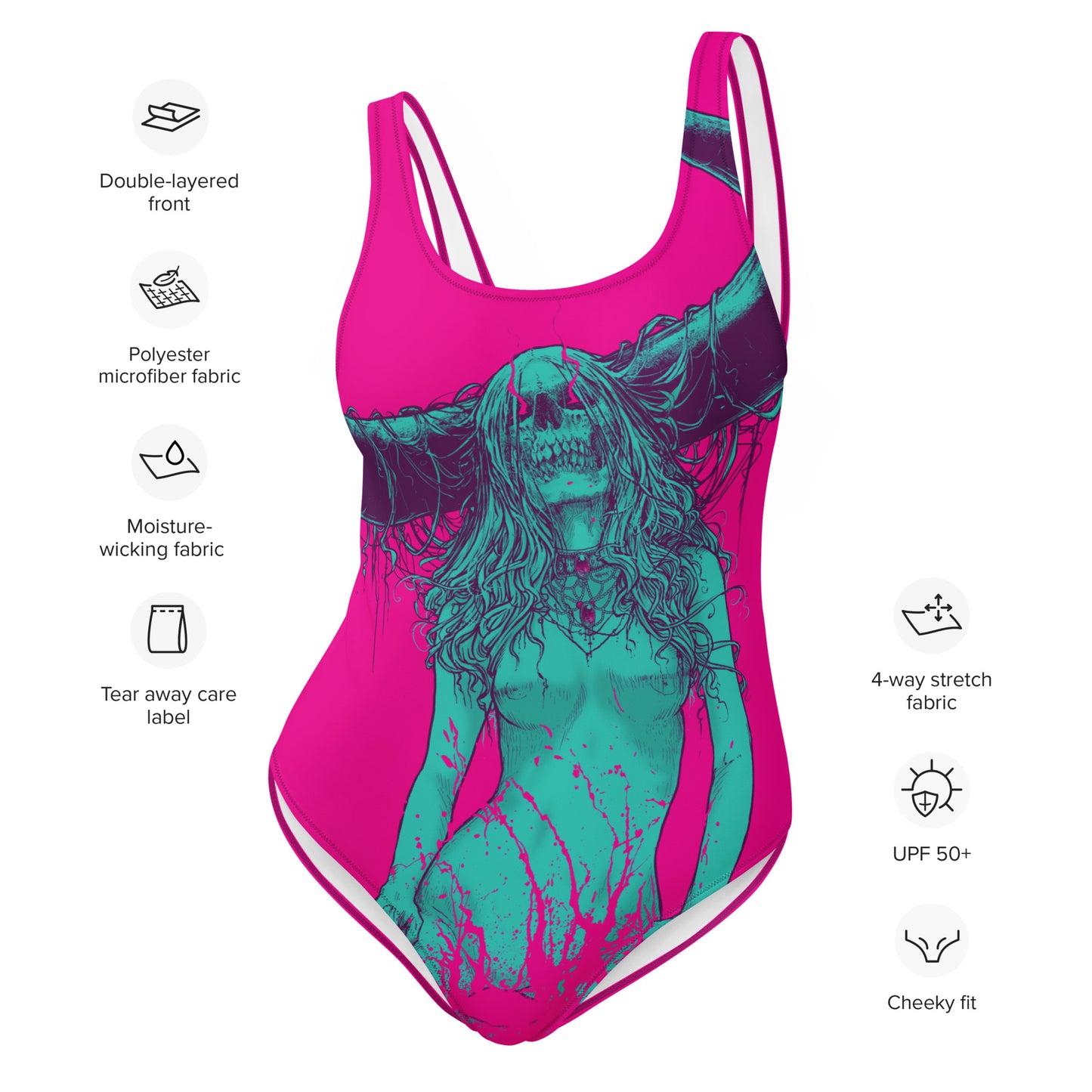 Melvins White Label One-Piece Swimsuit