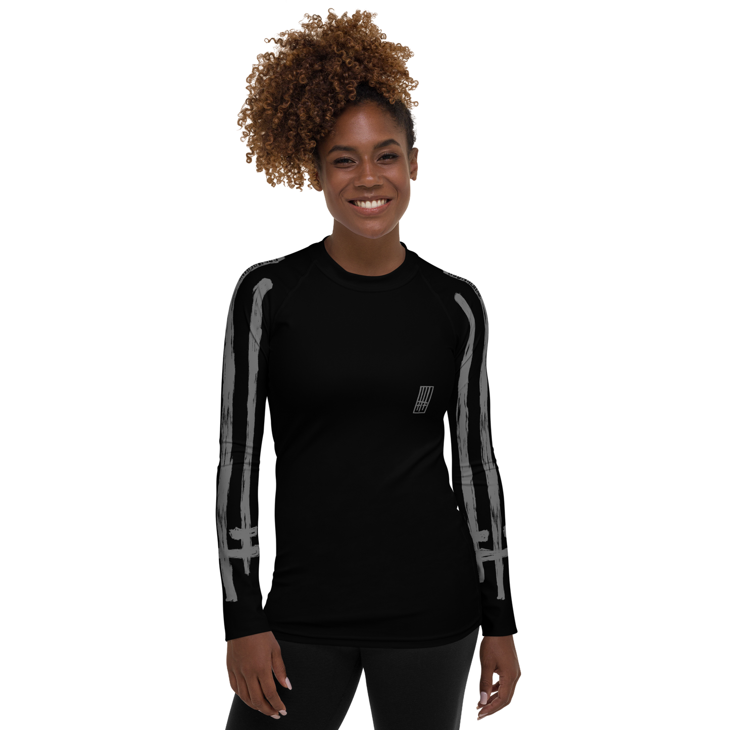 Godmachine White Label Women's Logo Rash Guard