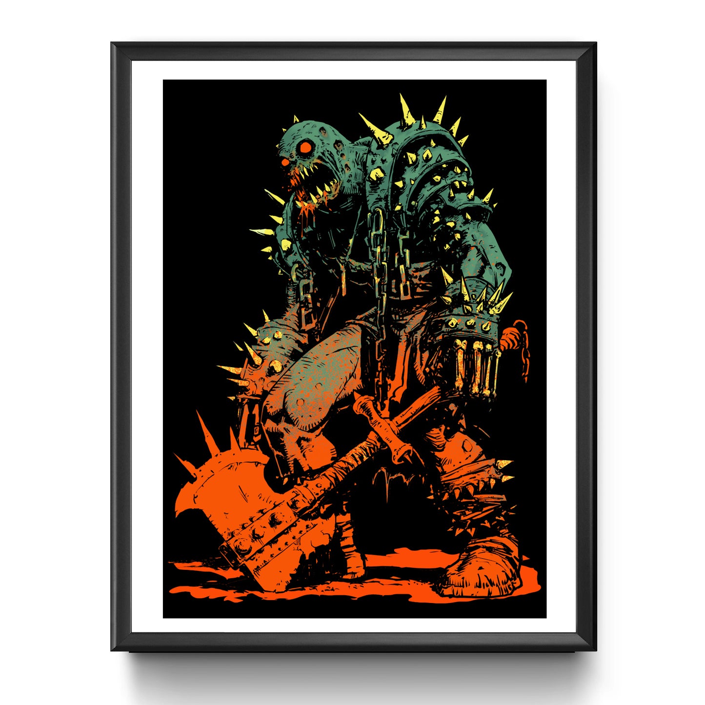 Big Ron A4 Art Print