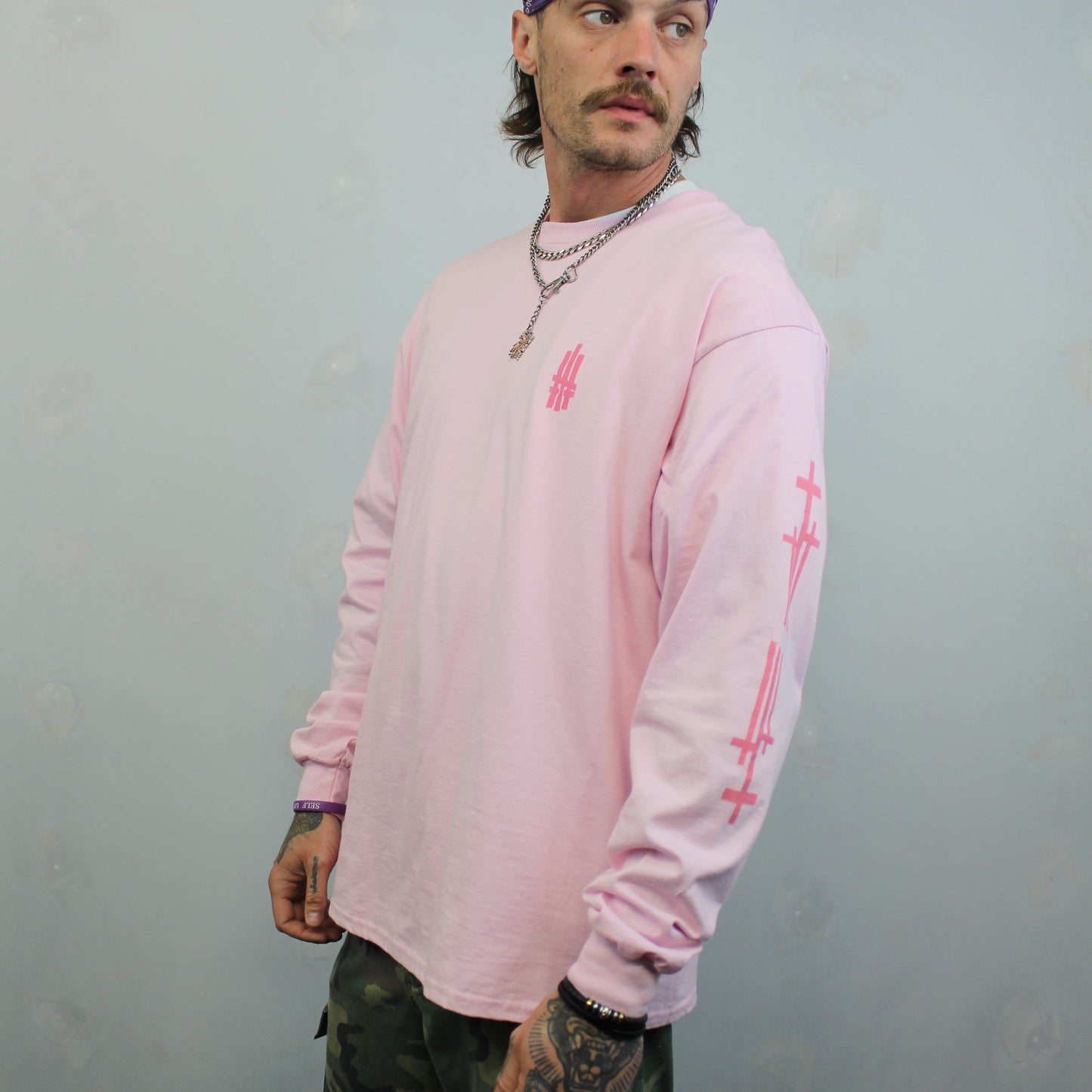 Bug Haus White Label Classic Unisex Long Sleeve T-Shirt with Backprint