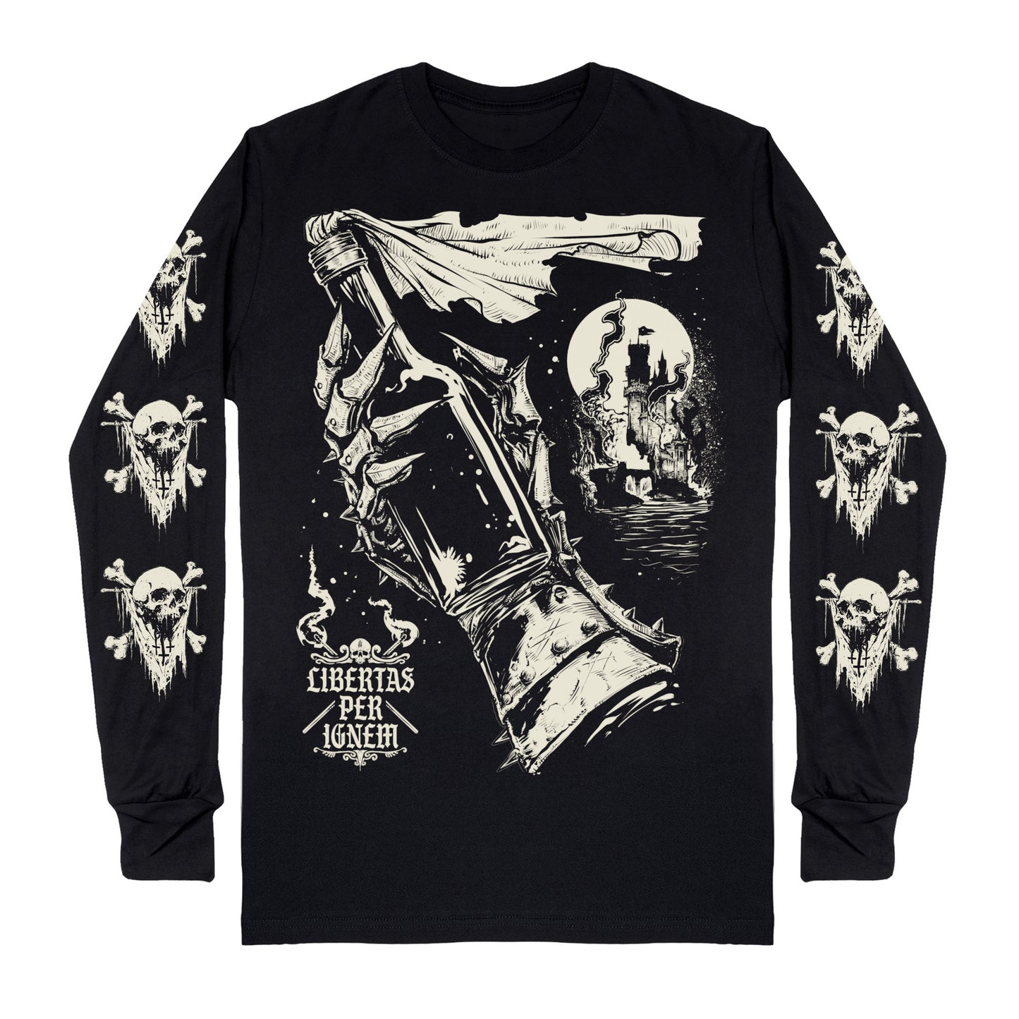 Freedom Through Fire White Label Classic Unisex Long Sleeve T-Shirt