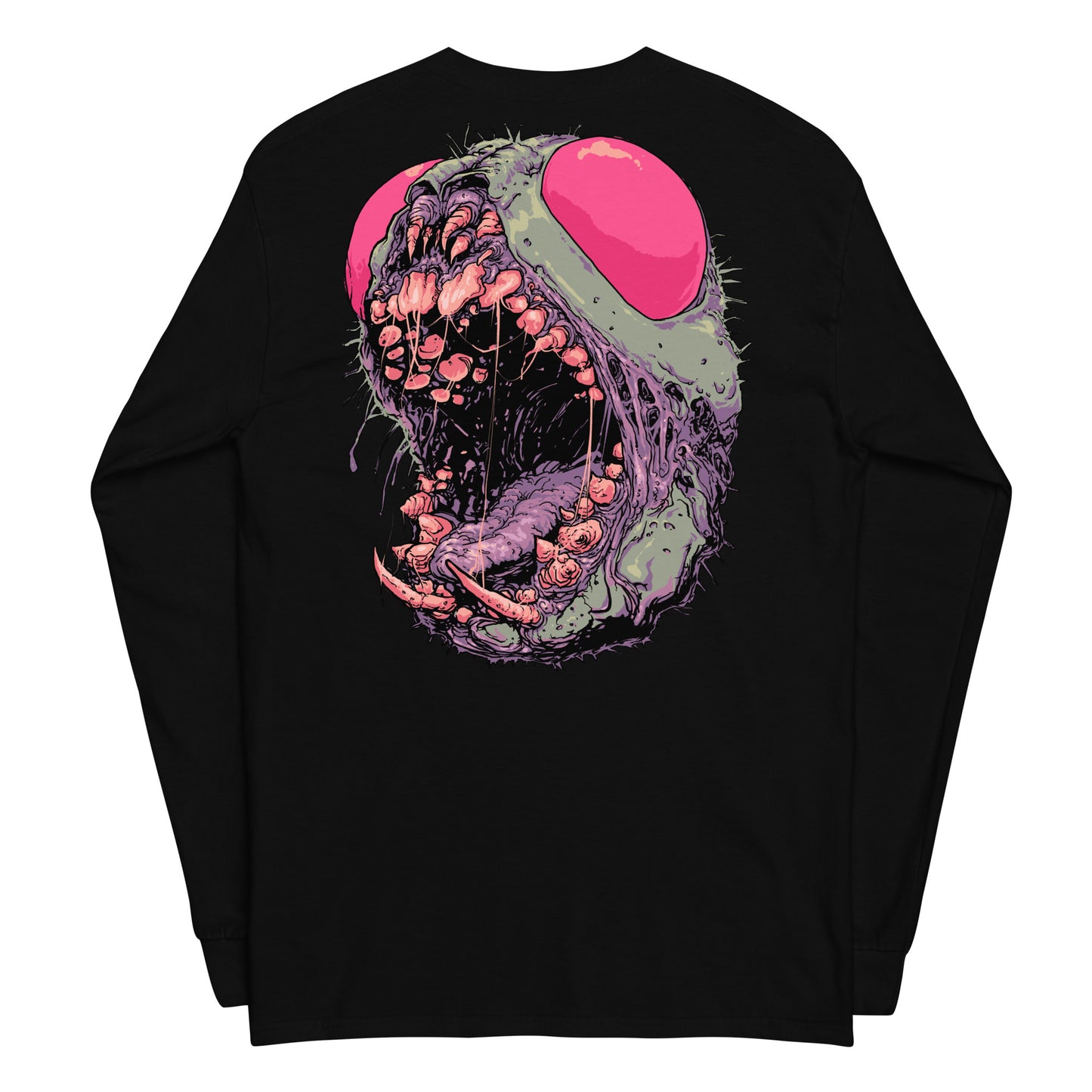 Bug Haus Classic Unisex Long Sleeve T-Shirt with Backprint