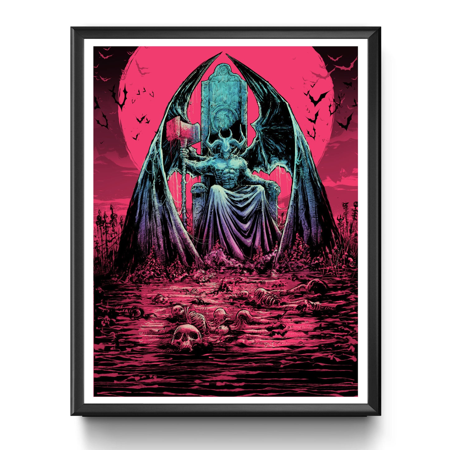 Magic The Gathering, Ormendahl A4 Art Print