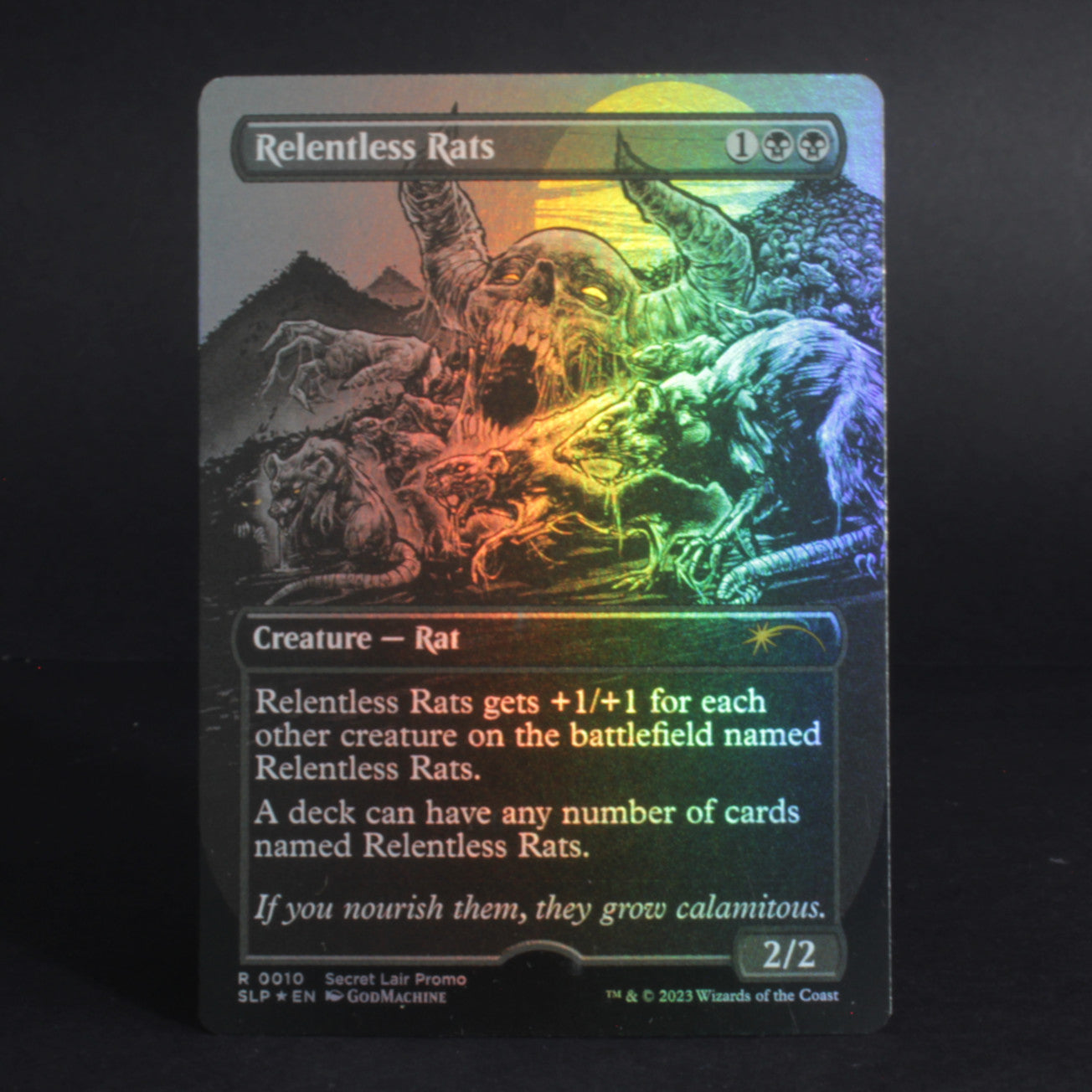 Magic The Gathering, Relentless Rats Artist Proofs Magic The Gathering, Relentless Rats Artist Proofs