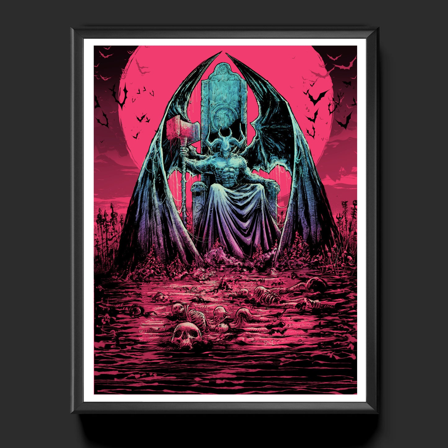 Magic The Gathering, Ormendahl A4 Art Print