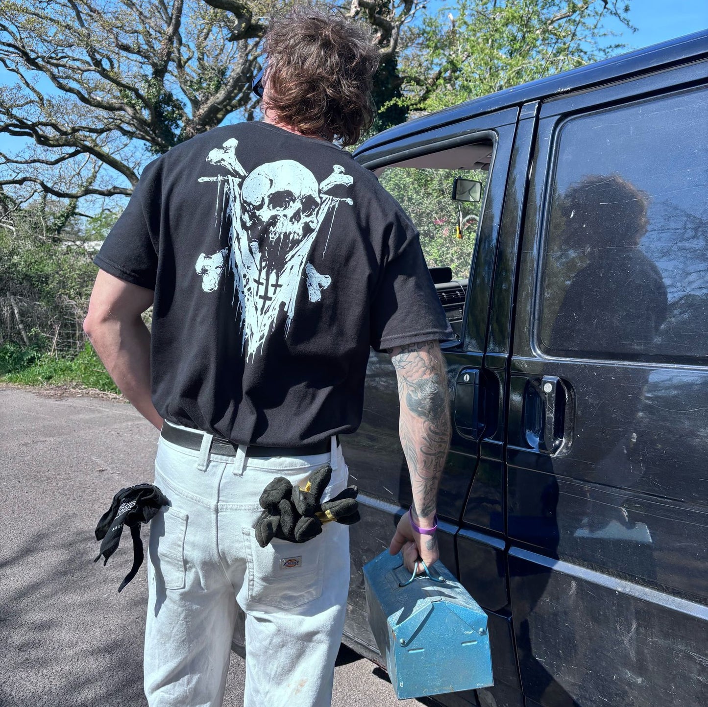 Joli Rouge White Label Classic Unisex T-Shirt with Backprint