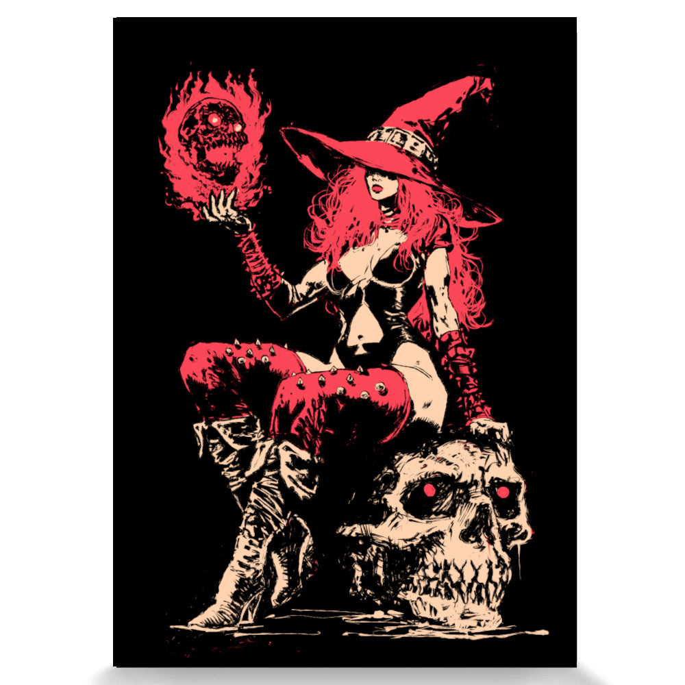 Witch, Please A4 Art Print