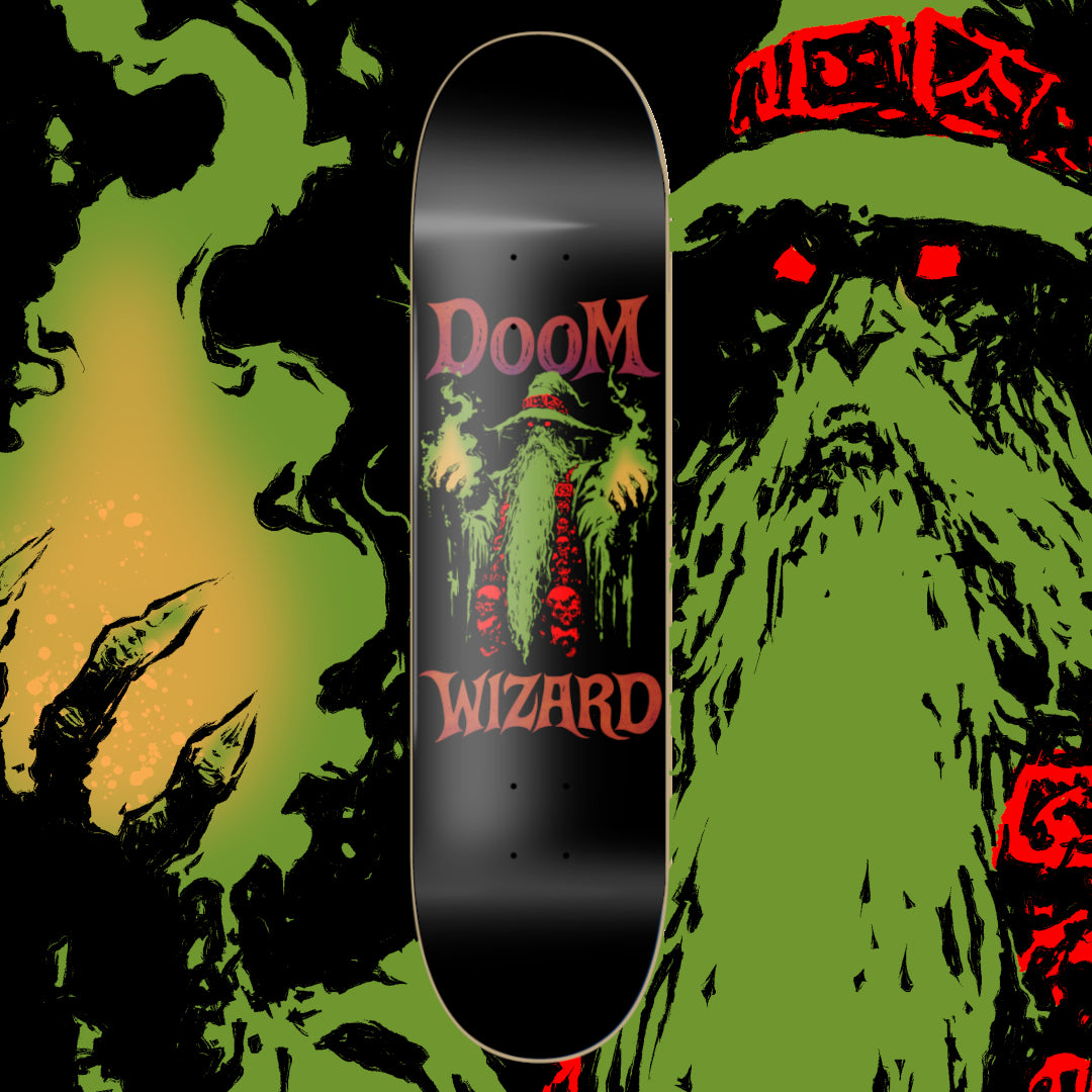 Doom Wizard Limited Edition Skate Deck