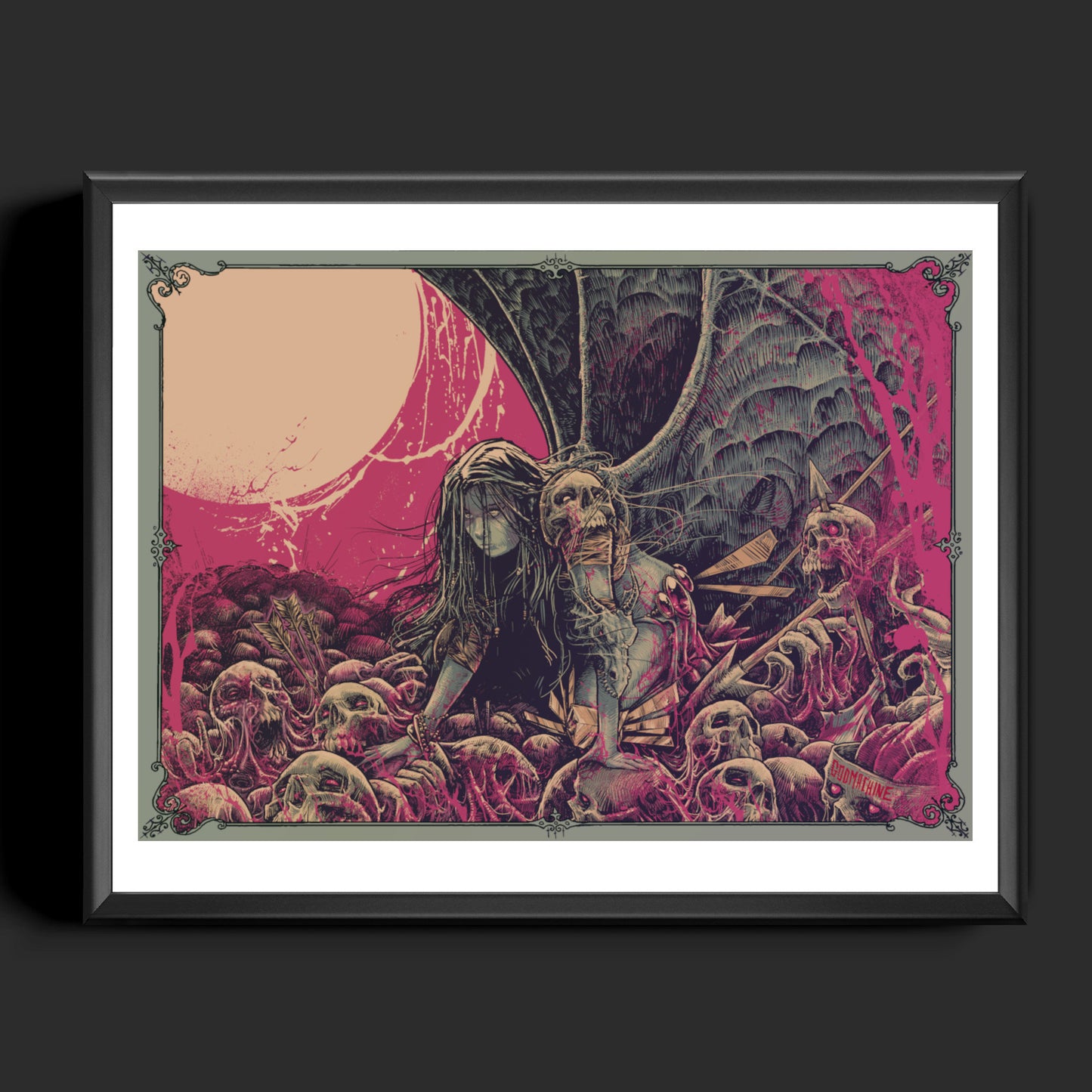 Magic The Gathering, Firja A4 Art Print