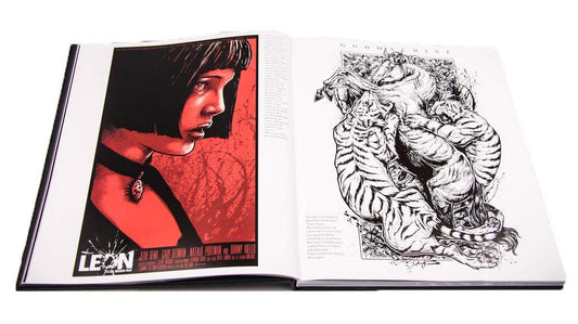 Solo art show and book signing at The Flood Gallery