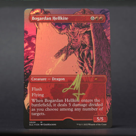 Magic The Gathering, Bogardan Hellkite Artist Proofs
