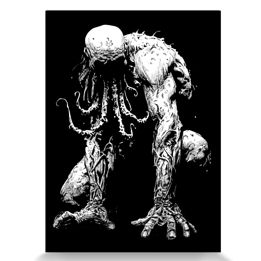 Cthulu A4 Art Print