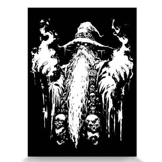 Doom Wizard A4 Art Print