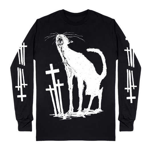 El Gato Classic Unisex Long Sleeve T-Shirt: Goth Edition