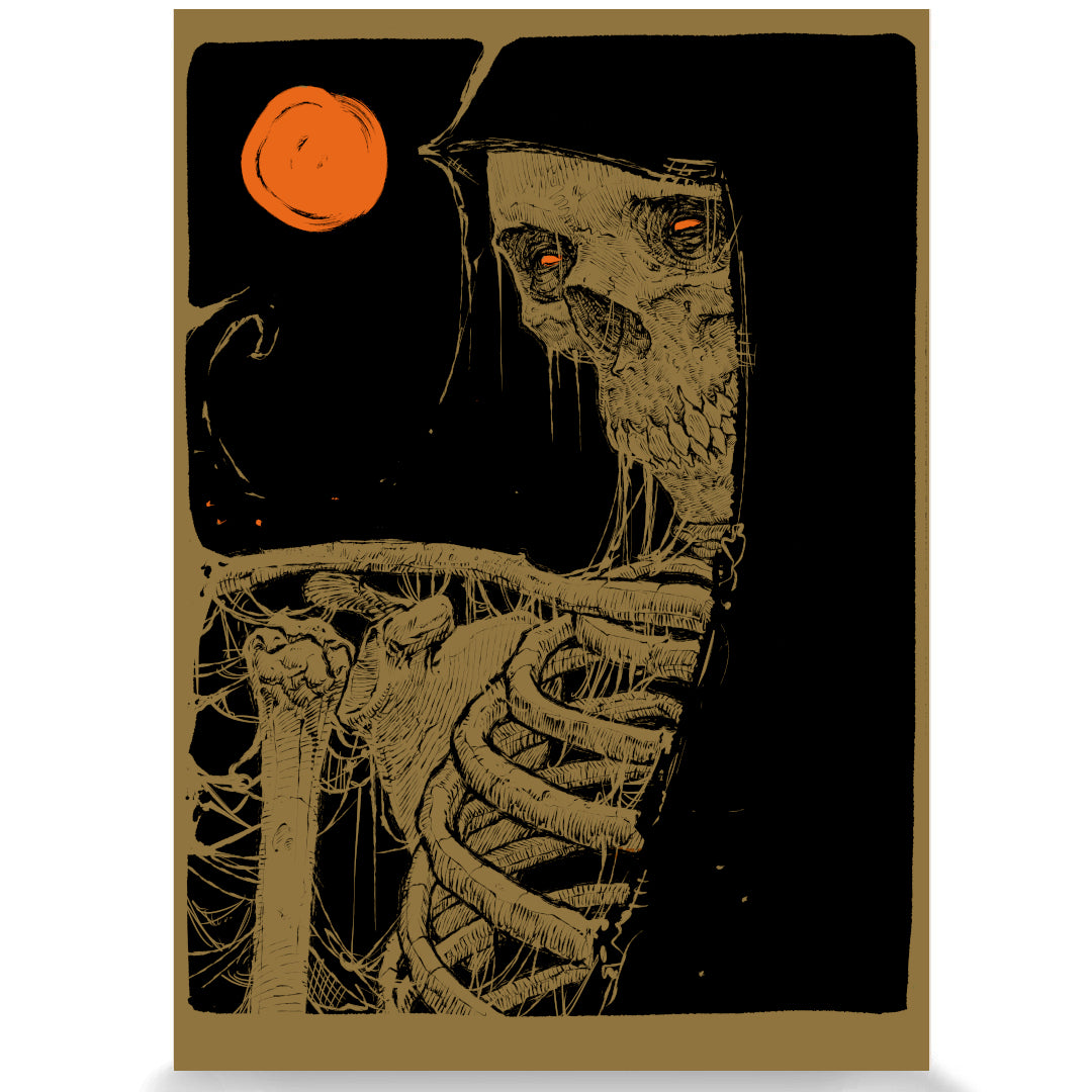 Godmachine goes to a Gig A3 Art Prints