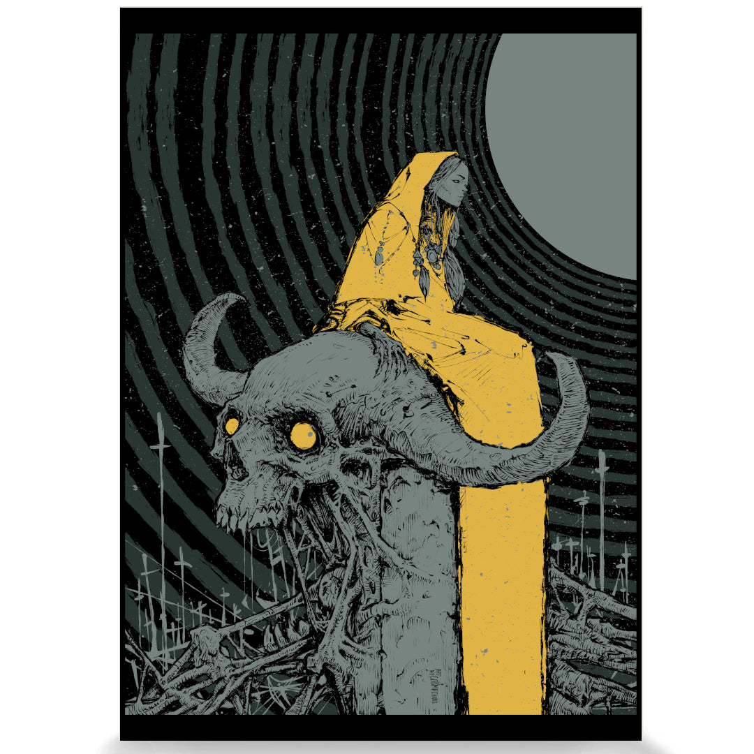 Godmachine goes to a Gig A3 Art Prints