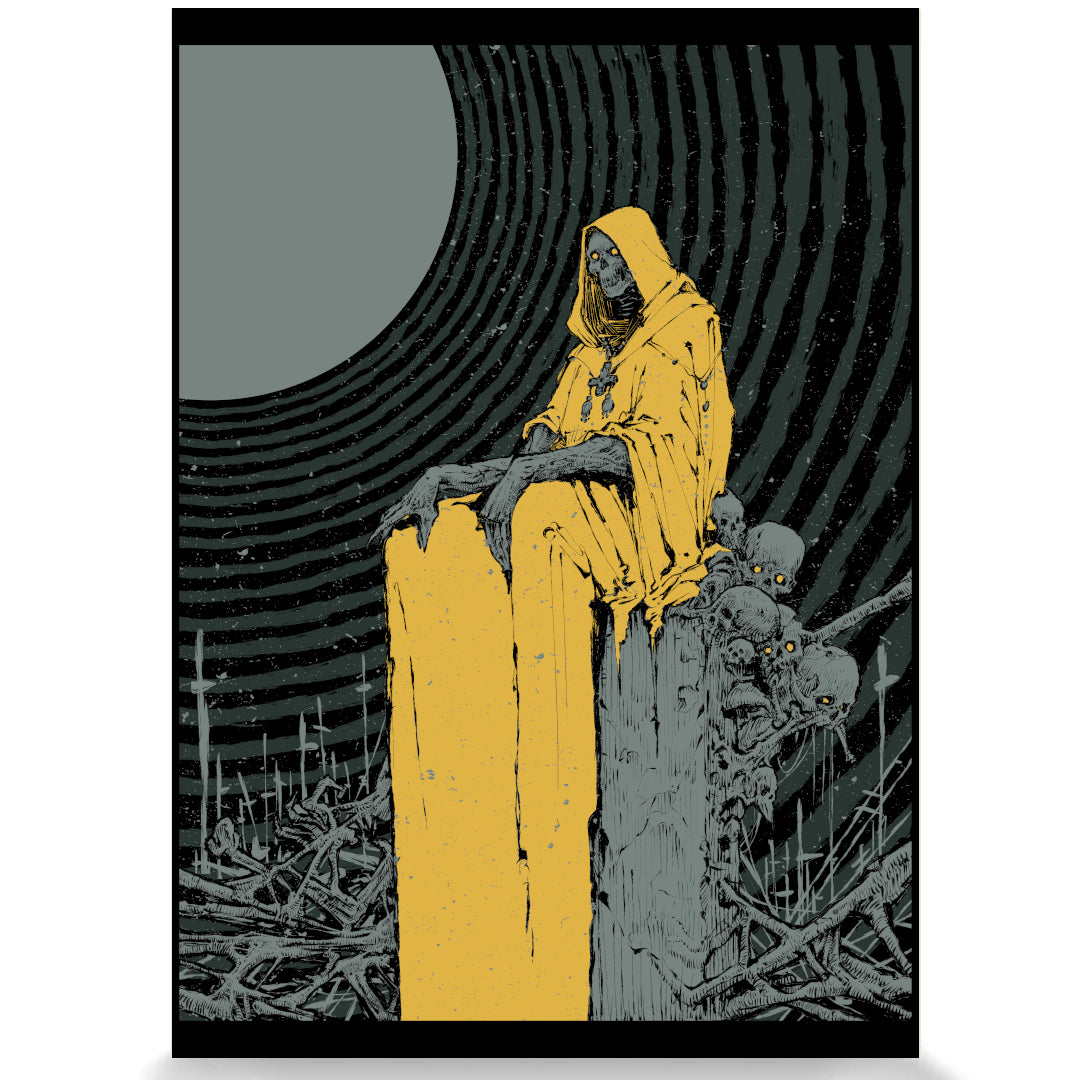 Godmachine goes to a Gig A3 Art Prints
