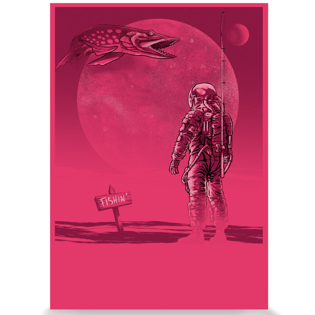 Godmachine goes to a Gig A3 Art Prints