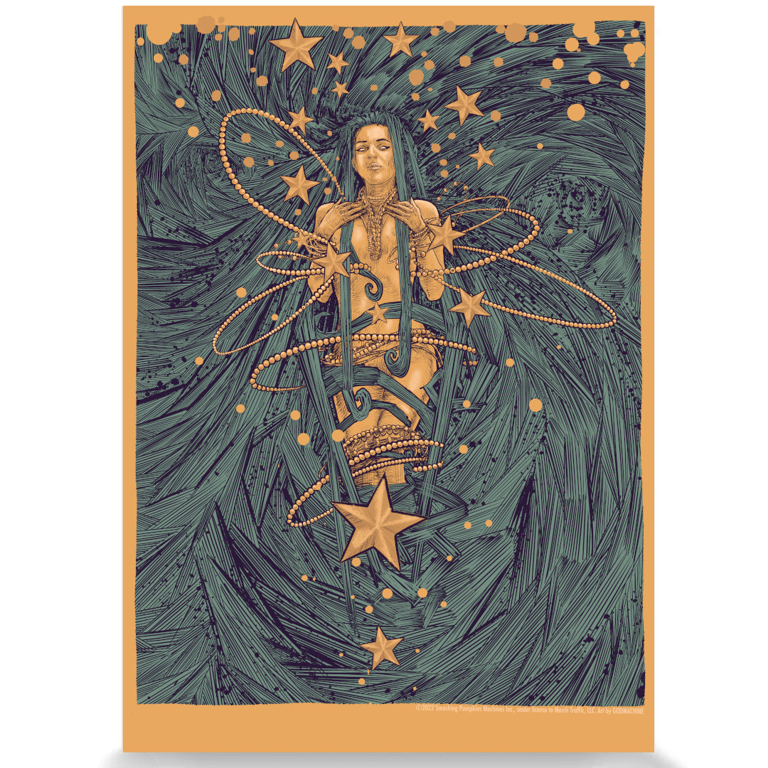 Godmachine goes to a Gig A3 Art Prints