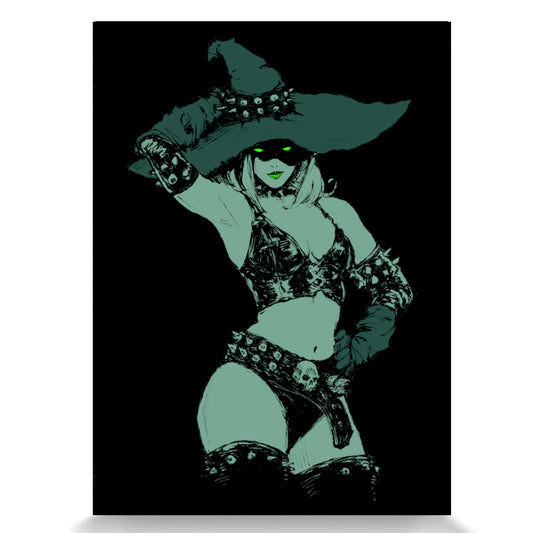 Bad Moon Rising A4 Art Print