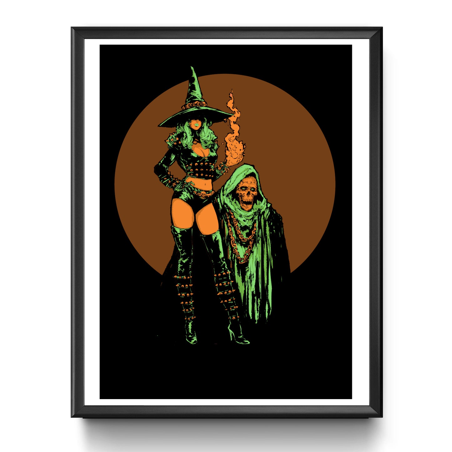 Hex A4 Art Print