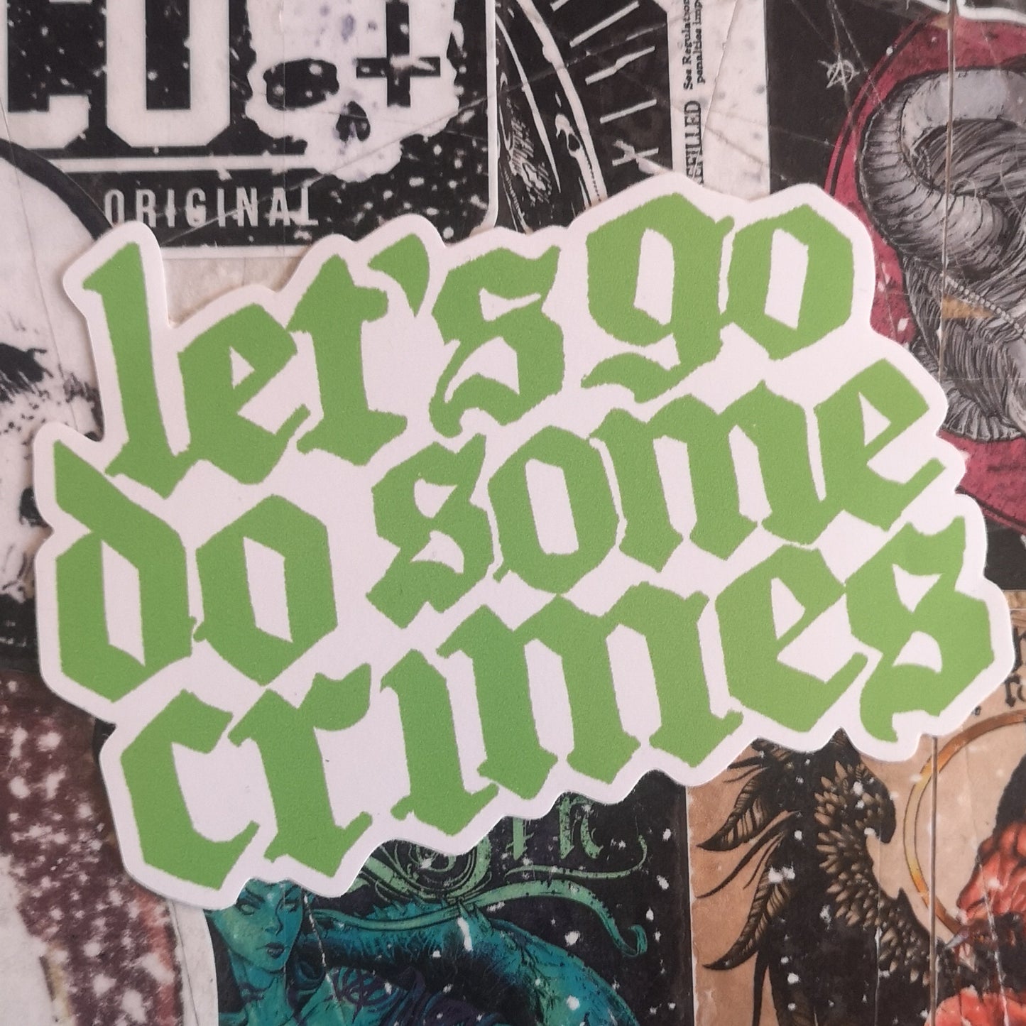 Crimes Sticker Pack