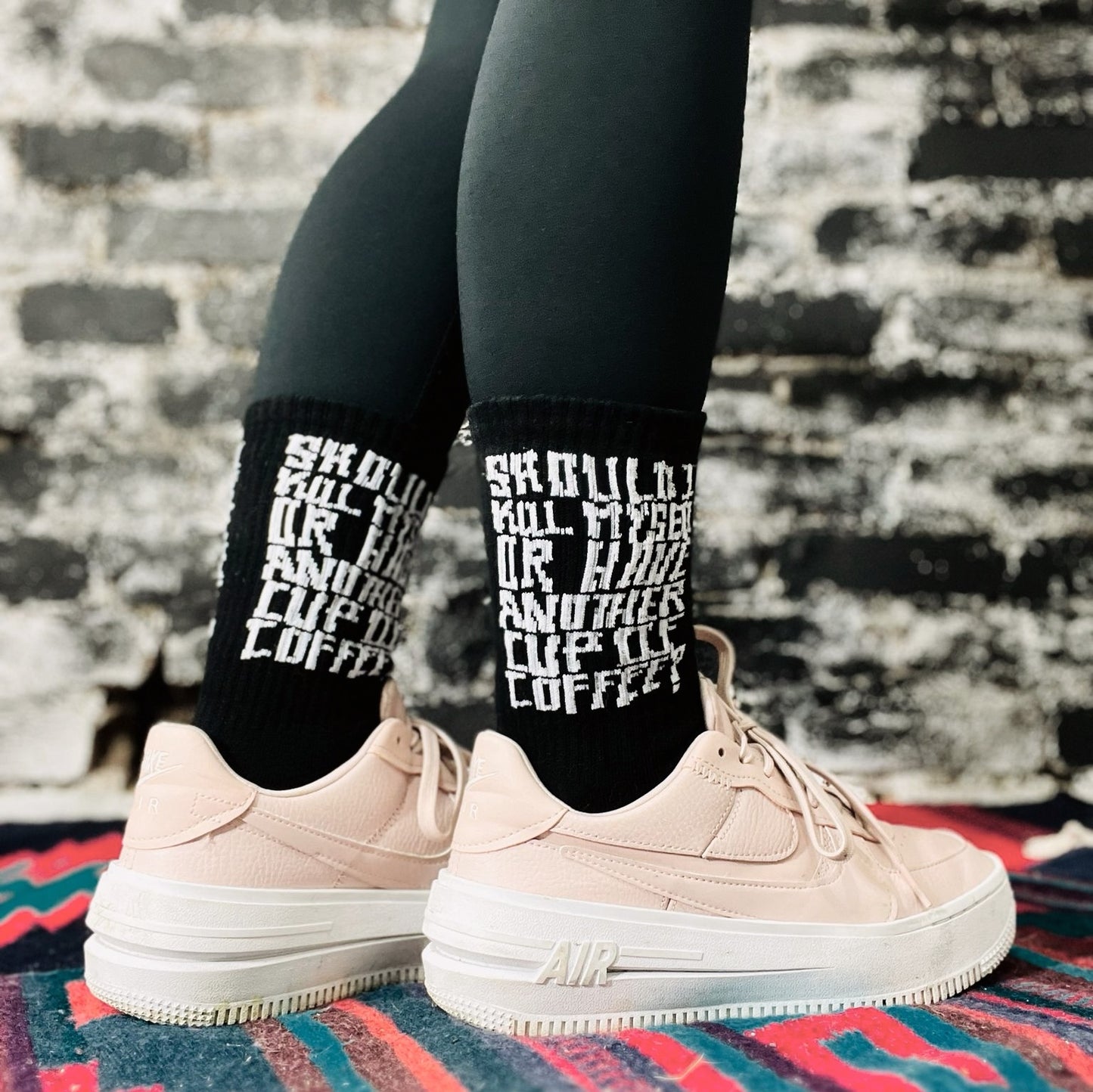 Coffee & Philosophy: Camus Socks