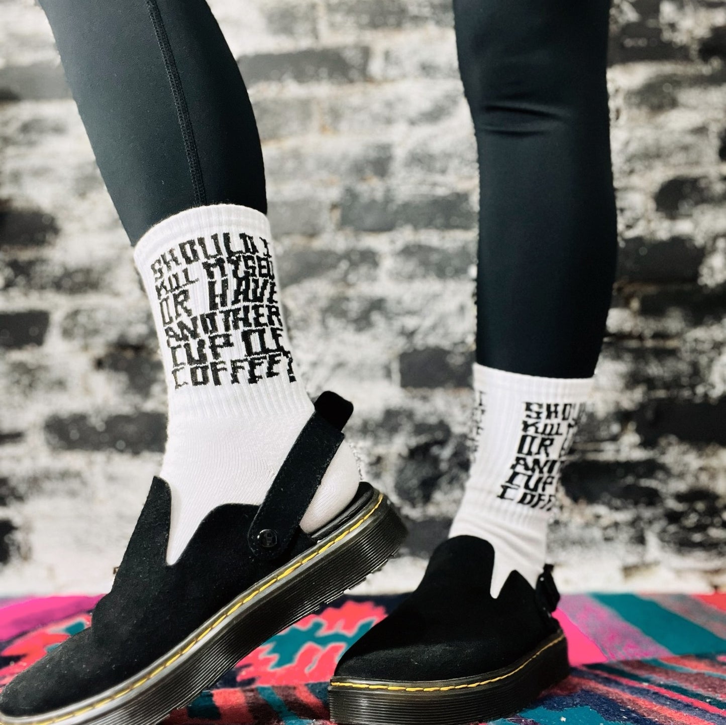 Coffee & Philosophy: Camus Socks