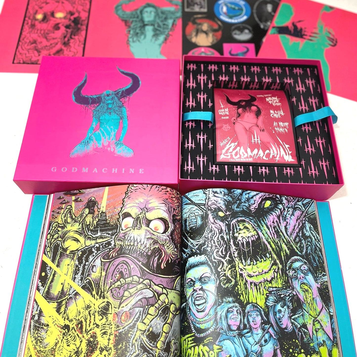 Big Pink Box: The Art Of Godmachine Volume II