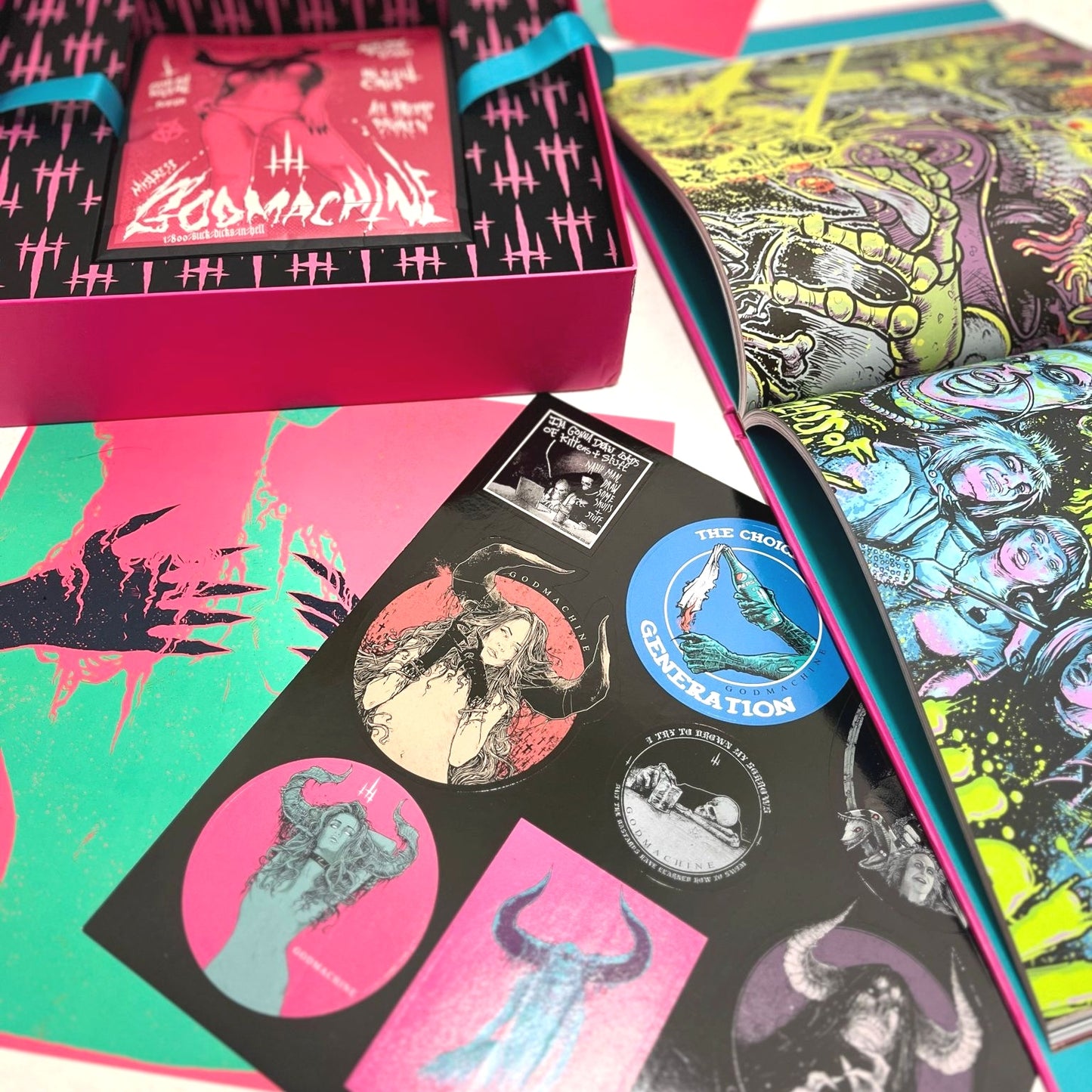 Big Pink Box: The Art Of Godmachine Volume II
