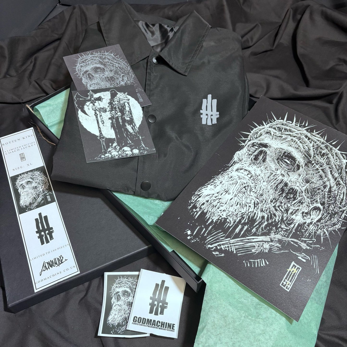 Rotten King Limited Edition Premium Unisex Coach Jacket