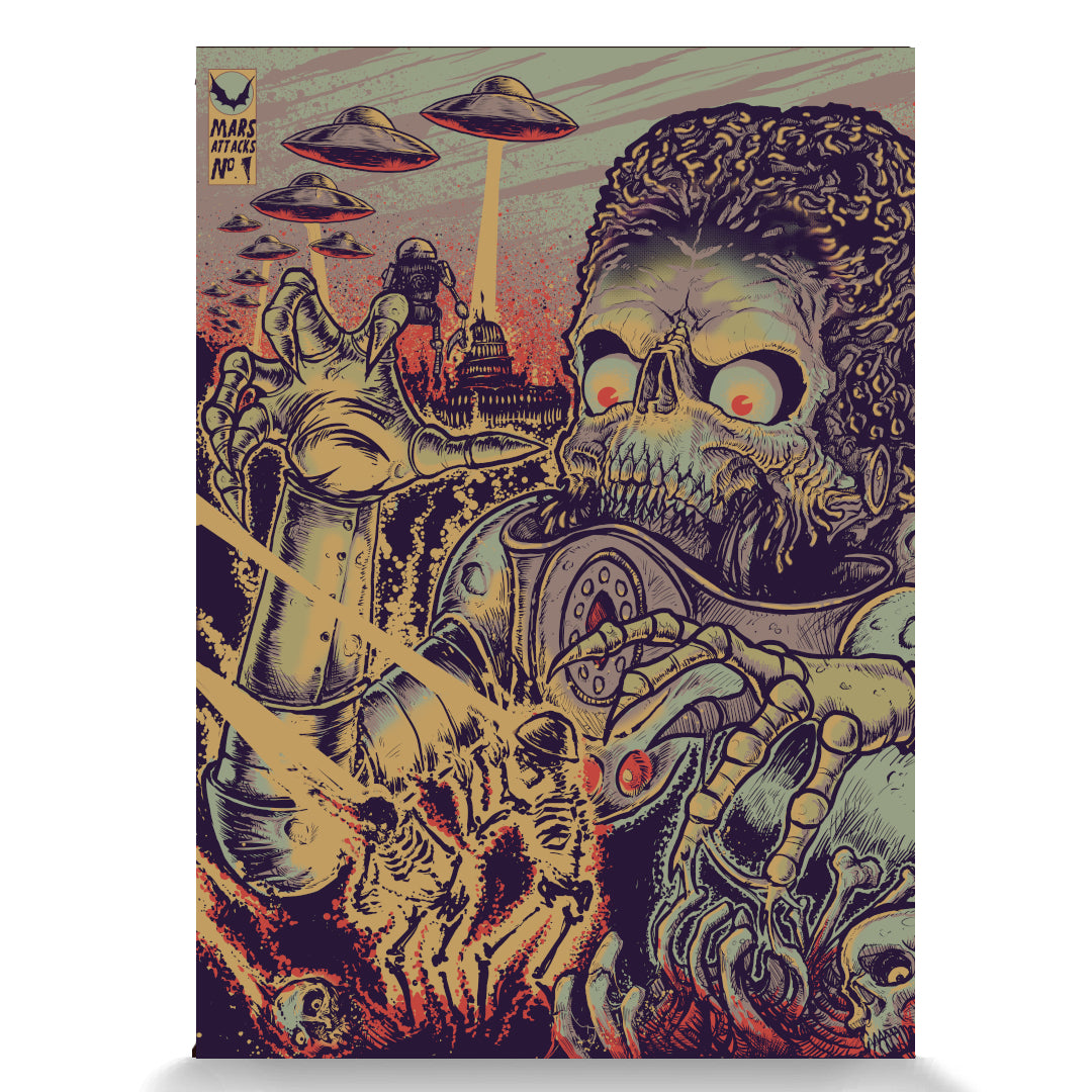 Godmachine at the Movies A3 Art Prints