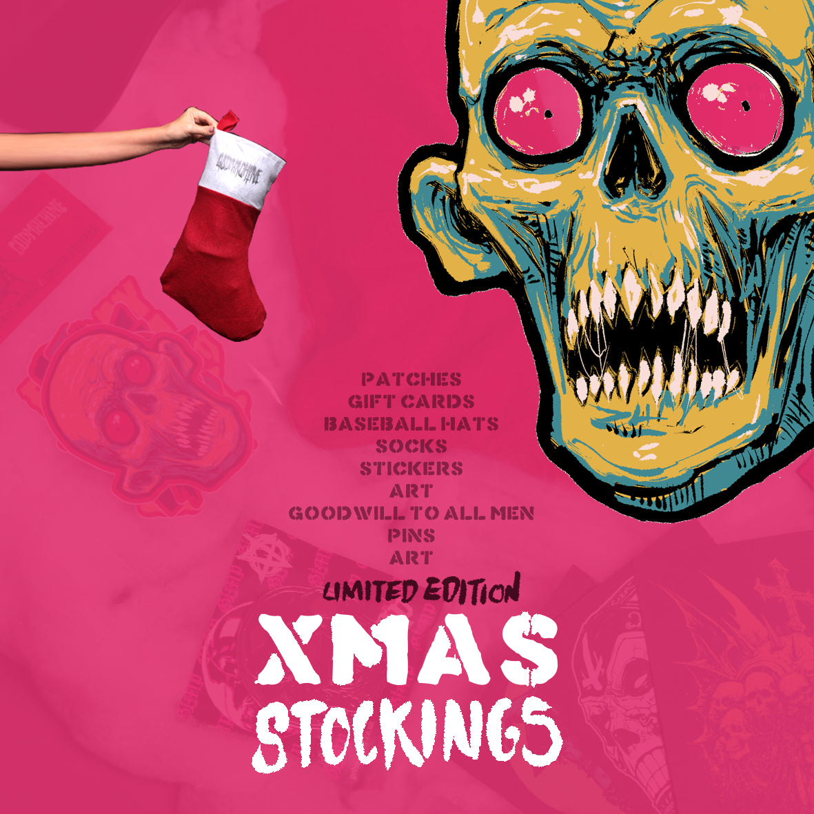 Godmachines Mystery Christmas Stocking