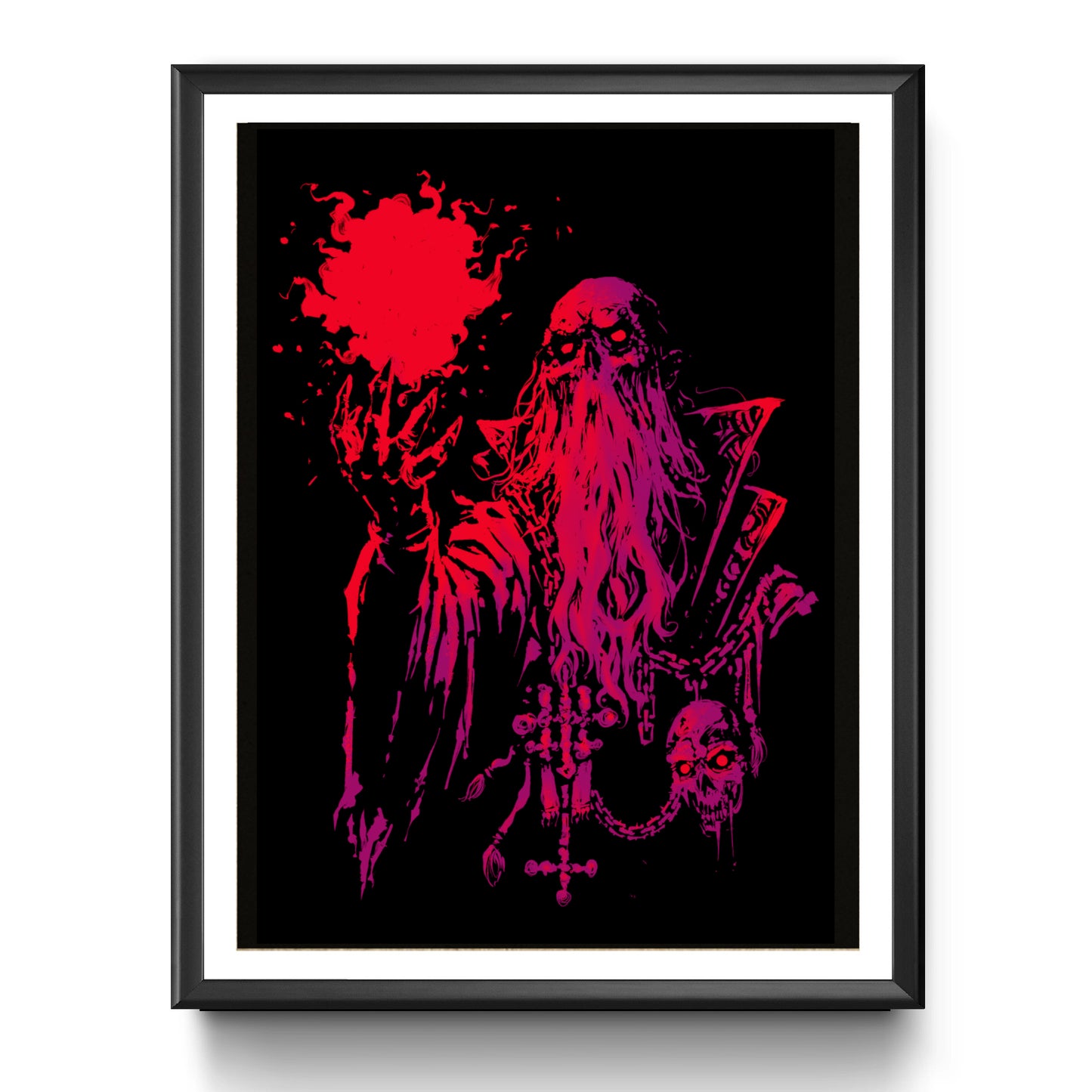 The Seer A4 Art Print