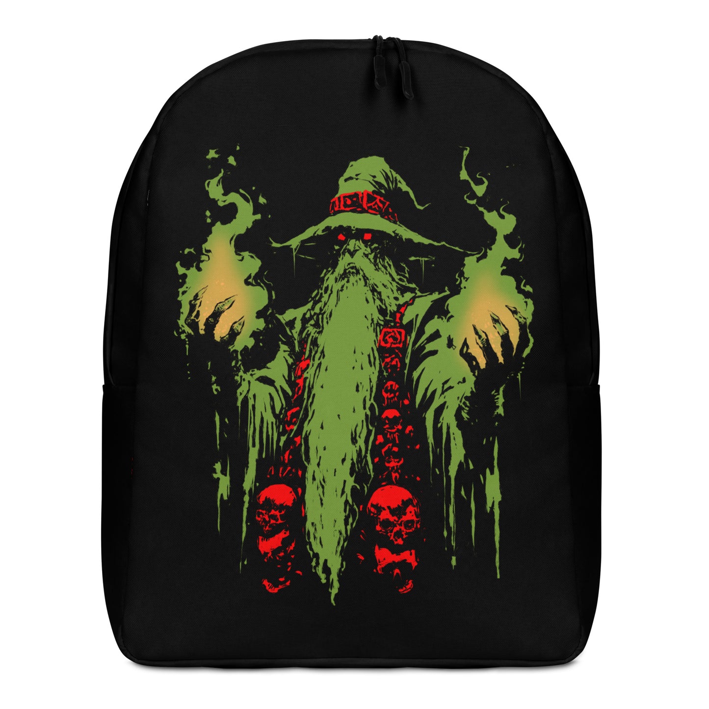 Doom Wizard White Label Minimalist Backpack Psychedelic Edition