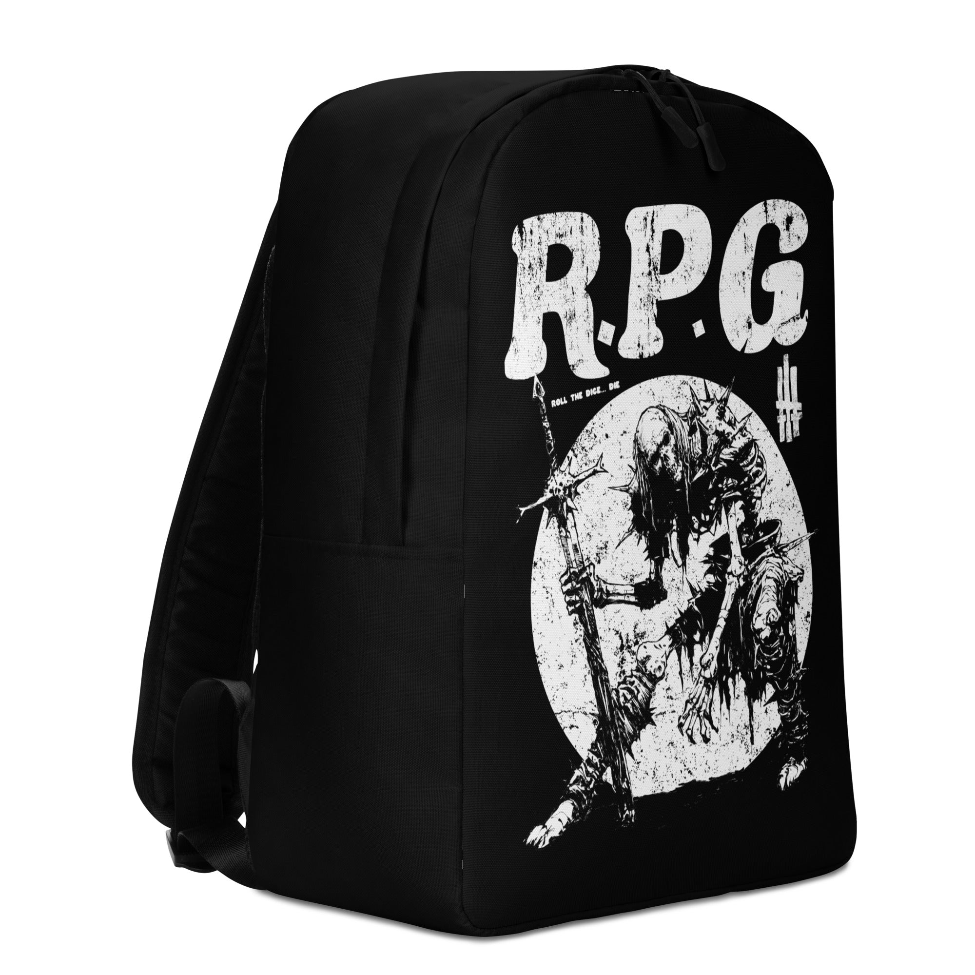 R.P.G White Label Minimalist Backpack Goth Edition – Godmachine