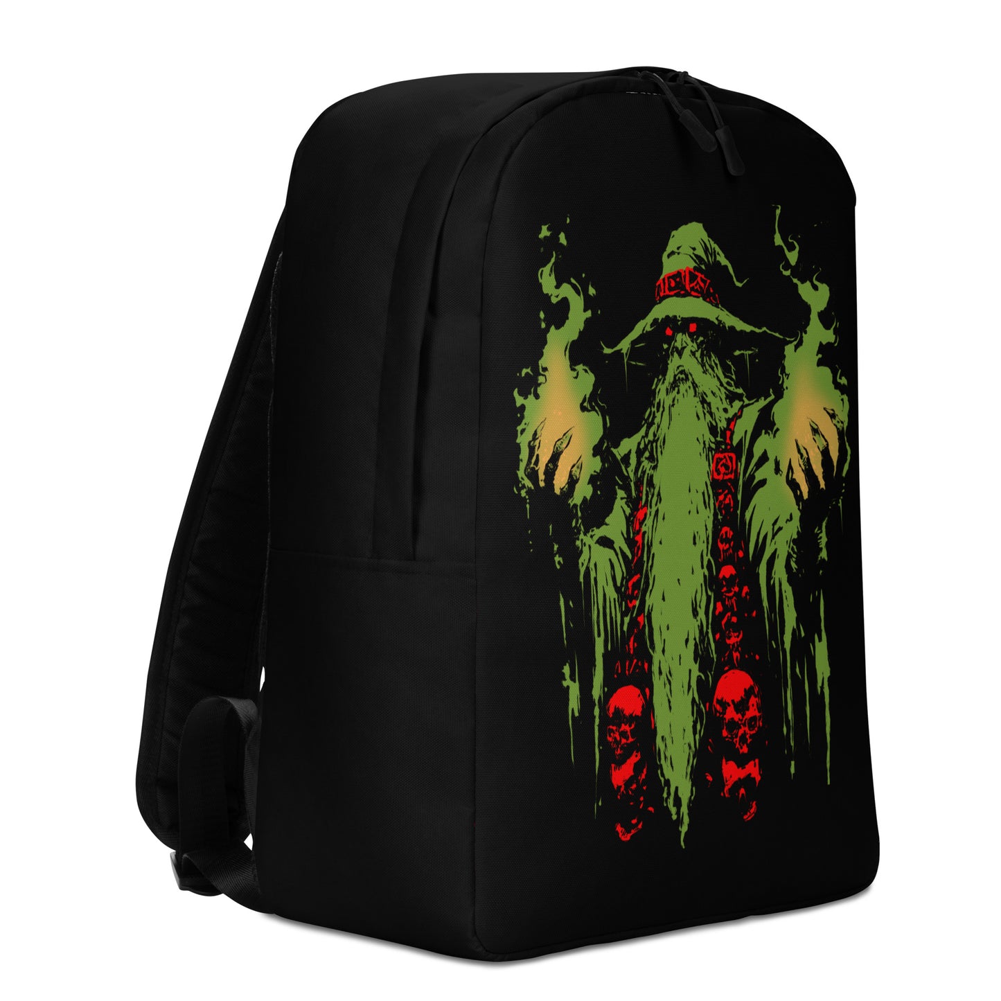 Doom Wizard White Label Minimalist Backpack Psychedelic Edition