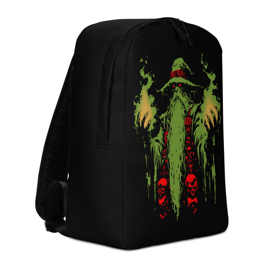 Doom Wizard White Label Minimalist Backpack Psychedelic Edition