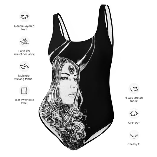 Winter Suits You One-Piece Swimsuit