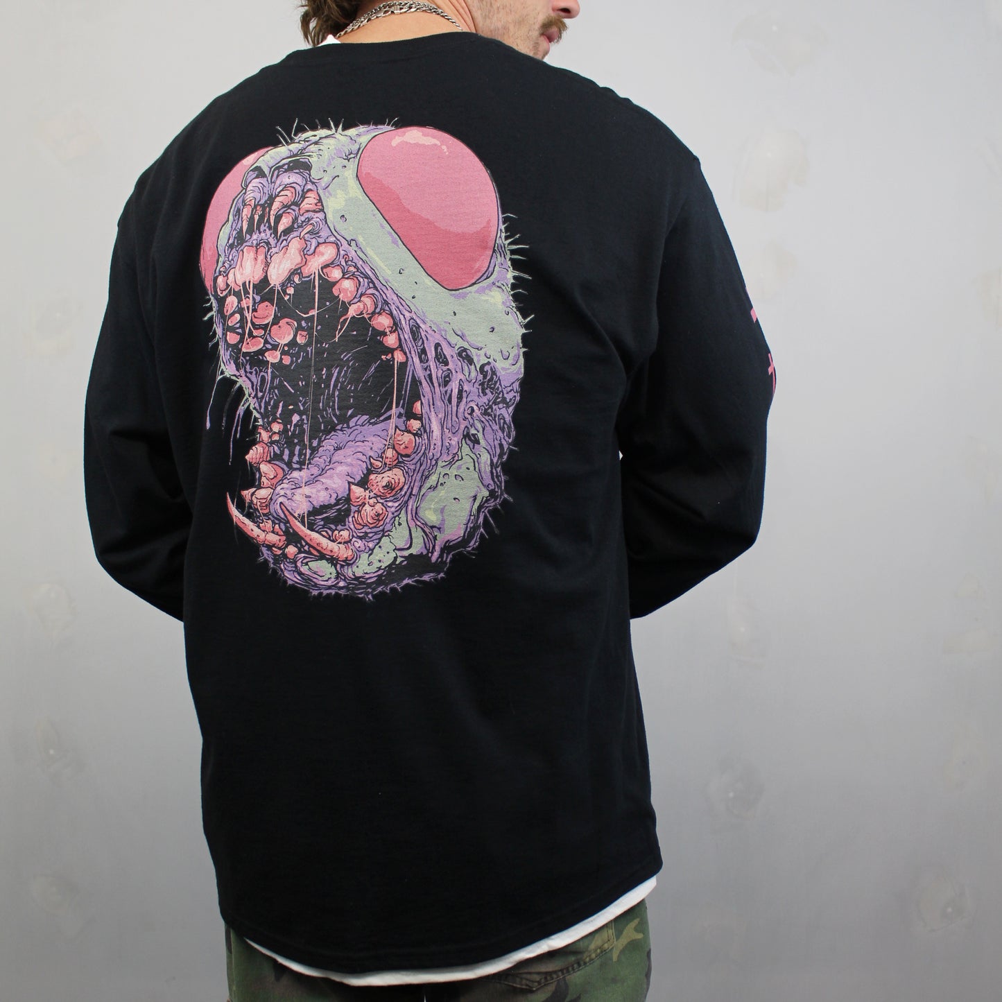 Bug Haus Classic Unisex Long Sleeve T-Shirt with Backprint