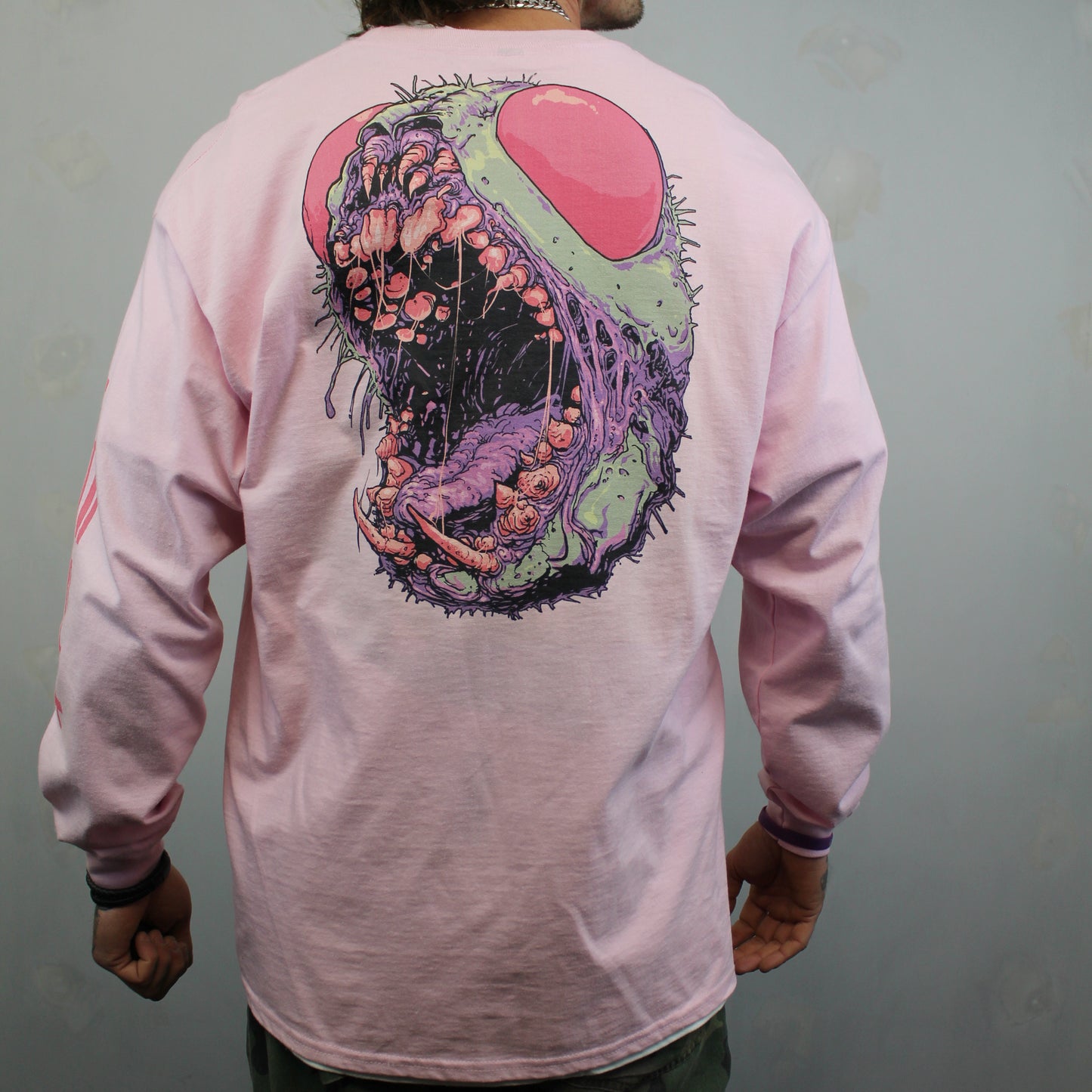 Bug Haus Classic Unisex Long Sleeve T-Shirt with Backprint