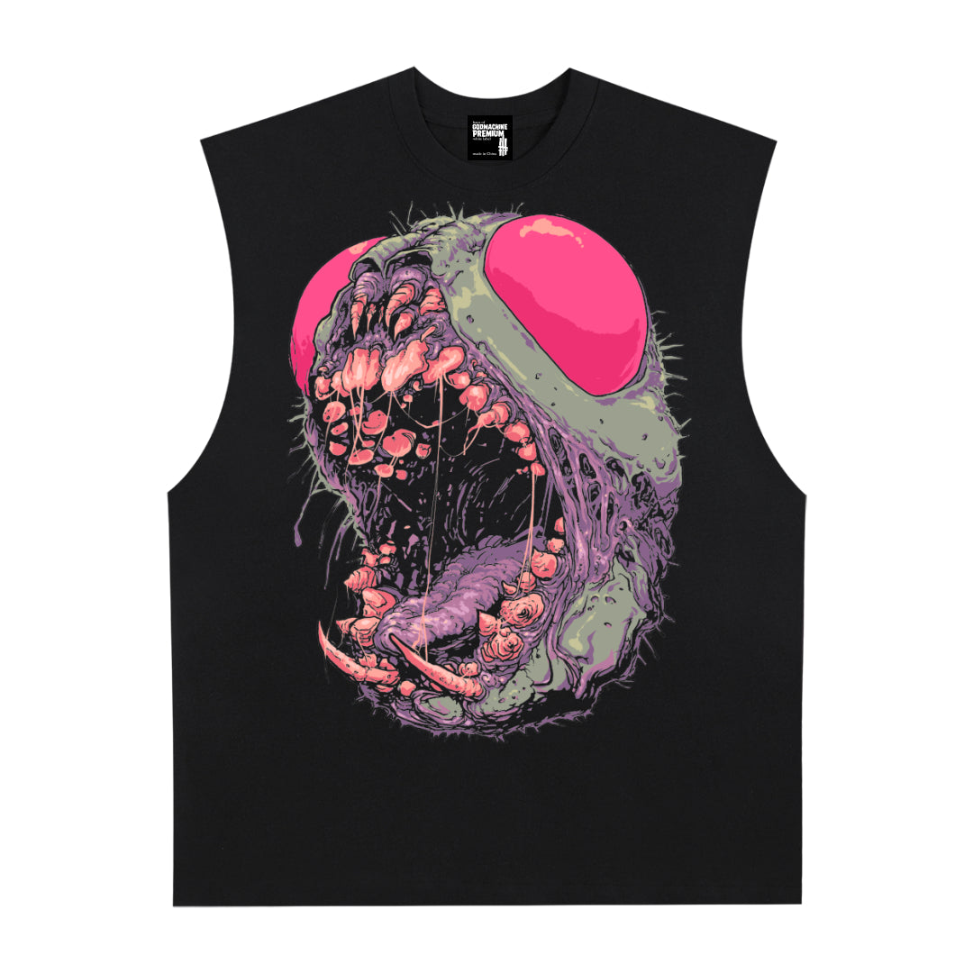Bug Haus Premium White Label Raw Edge Cotton Tank Top