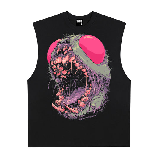 Bug Haus Premium White Label Raw Edge Cotton Tank Top