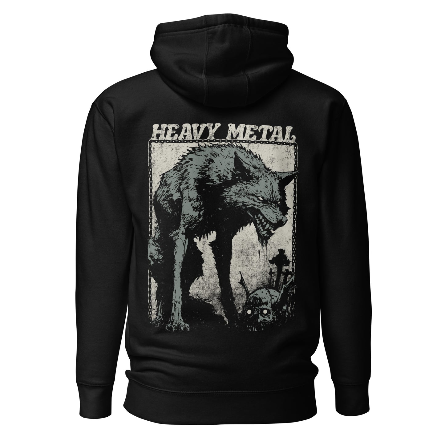 Heavy Metal White Label Premium Unisex Hoody